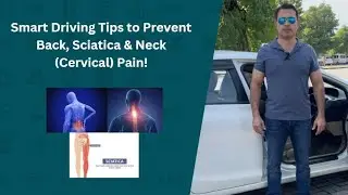 How to Avoid Back Pain, Sciatica & Neck Issues While Driving ( Pashto ). #backpain #scitica