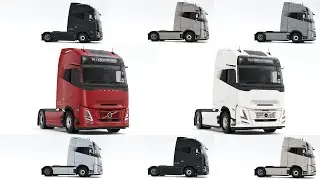 All New 2024 VOLVO FH AERO COLORS! What's your favourite?