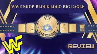 Логотип магазина WWE в виде блока — Большой Орел
