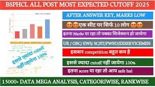 BSPHCL JUNIOR ACCOUNTS CLERK CUTOFF 2025 || BSPHCL JAC CUTOFF || BSPHCL JAC CUTOFF AFTER ANSWER KEY