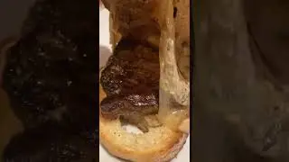 Ribeye Steak Sandwich Melt & French Onion Soup AT Longhorn Steakhouse