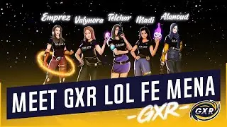 MEET OUR #GXR League of Legends MENA FE Team!