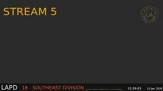 Stream 5 - LAPD Southeast Div (or major incidents) LIVE Scanner Feed - 23-Jan-2026 - Stream 5