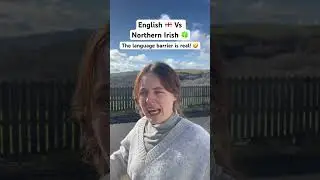 Английский против североирландского 🤣🍀🏴󠁧󠁢󠁥󠁮󠁧󠁿 #североирландскиепоговорки #североирландский