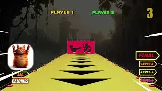 NEW HUMAN TETRIS х 2 Players👯‍♂️| –500 kcal | Immersive Interactive Warm Up
