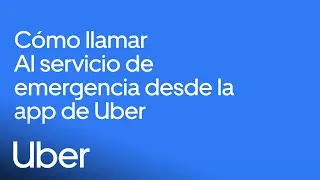C&oacute;mo llamar al Servicio de emergencia en la app de Uber | Uber