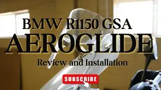 Enhanced Ride Experience: Installing & Reviewing Aeroglide Wind Deflector on BMW R1150GSA