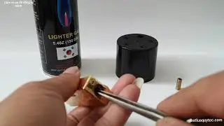 Hướng dẫn cách bơm gas bật lửa Dunhill.
