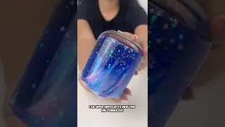 Воссоздаем вирусный слайм &laquo;Аврора&raquo; с Pinterest ✨🌌