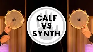 Calf VS Synthetic Tambourine Heads | TC1 and TC1S Comparison Sound Sample