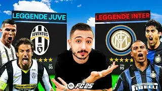 LEGGENDE della JUVE vs LEGGENDE dell'INTER su FC 25!