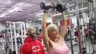 2 Legit 2 Quit Fitness 54yrs young Training Shoulders 