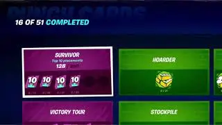 Fortnite Chapter 2 Season 3...All Punch Cards Discovered