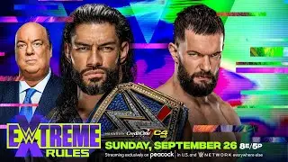 WWE Extreme Rules 2021  (Official   Match Card) HD