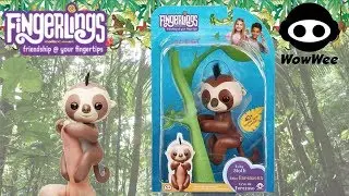 Kingsley the Fingerlings Baby Sloth from WowWee