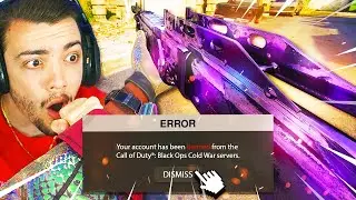 I spent a DAY trying to get BANNED on Black Ops Cold War.. (he reported me)