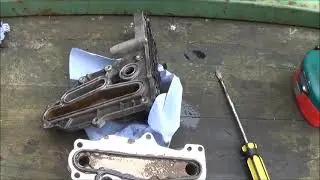 Oil cooler 2.2 RWD Transit  Part 1 V 50 to 57