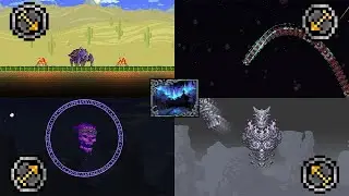 Terraria: Spirit Mod - Ranged Class VS All Bosses (Master Mode)