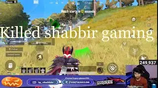 I Killed @shabbirgaming786 || Custom room matches|| @shabbirgaming786 ||