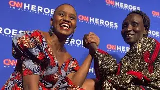 NELLY CHEBOI Representing Kenya 🇰🇪 on the #cnnheroes red carpet