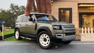 Распаковка новой реалистичной литой модели Land Rover Defender | Товары Land Rover