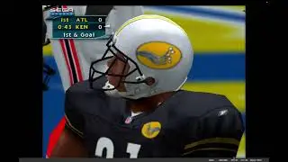 NFL 2K2 (PS2) Kenosha Flurries Season Week 3 vs. Atlanta Falcons