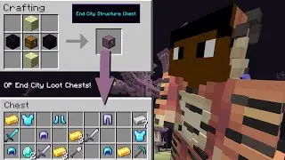 Minecraft, but you can Craft Structure Chests!