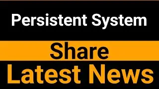 Persistent System share latest news