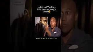 Xzibit and The Rock with Key and Peele Crazy' Interview 🤣