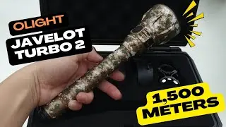Olight Javelot Turbo 2: 1500m Range Tactical Flashlight with Wireless Remote
