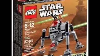LEGO Star Wars 75077 Самонаводящийся дроид Паук (Homing Spider Droid)