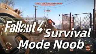 First Time playing Survival Mode in Fallout 4! And it's vanilla, but every time I die, I add a mod.