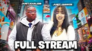 JustKhalem and JustJassie Explore NYC | Full Stream