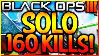 INSANE *SOLO* 160 KILLS - 1 Year in KARNAGE by KRNG Jared! (BO3 Solo 150+ Kills)