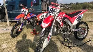 PROBAMOS LA KTM SX125 Y LA HONDA CR125 EN LA PISTA DE MOTOCROSS| BABUN96