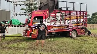 Evakuasi Truck Brewog Di Seret Combi, memed Potensio Siap siap Bunyikan sound