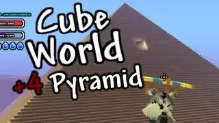 Cubeworld Alpha: +4 Пирамида