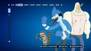 FORTNITE REGULAR SHOW IS HERE!!!!!! 😃 
