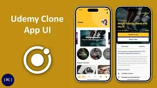 Udemy Clone UI in Ionic | Learning App UI Template in Ionic | Course App UI Template in Ionic