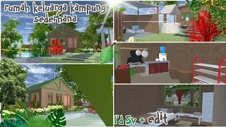 BAGI BAGI ID LAGI 🏠 | Rumah keluarga sederhana ala kampung [Id sv+edit] Sakura School Simulator ID