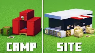 How To Make a Camp Site | Summer Camp Site Build Hacks