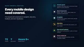 OMINI Mobile Widget Library — High-Fidelity Mobile UI Components for Axure RP