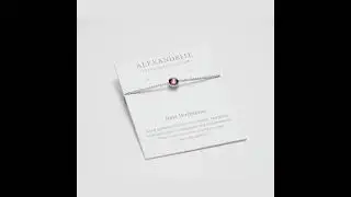 June (Alexandrite) Birthstone Bracelet Created with Zircondia&reg; Crystals by Philip Jones Jewellery