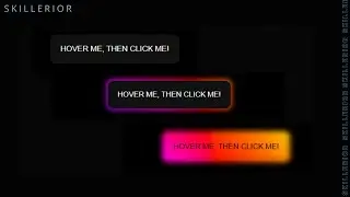 CSS Buttons Using HTML & CSS Only || Web Development || Skillerior