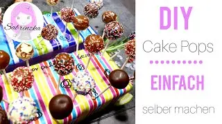 Cake Pops- einfach selber machen-Kuchen am Stiel-easy recipe