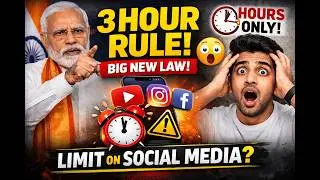 3-Hour Rule! Indian Govt&rsquo;s BIG New Law for YouTube & Social Media 😱