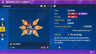 Iron Moth (Any NPCs) - Solo #27 - 5 Star Chien-Pao Raid - Pokemon Scarlet/Violet