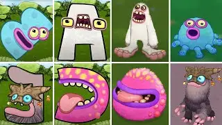 ALL My Singing Monsters with My Singing Monsters Alphabet Lore (A-Z...)