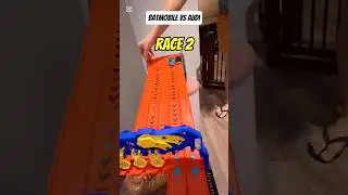 Batmobile vs Audi in an epic Hot Wheels race! 🏎️ #hotwheels #toys #racing #cars