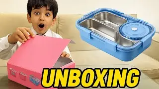 Amazing Lunch Box Unboxing | Best Stainless Steel Lunch Box for Kids & School